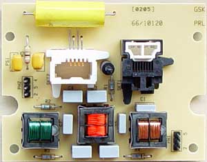 Inside BT NTE5 Filter