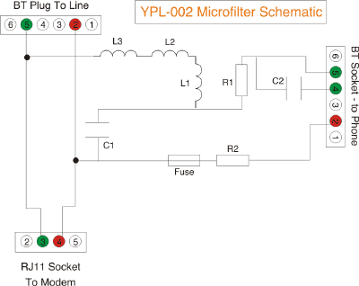 YPL-002 Microfilter Schematic