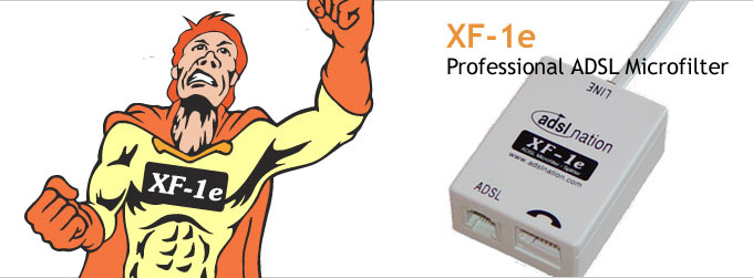 XF-1e Professional ADSL Microfilter